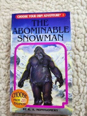 Choose Your Own Adventure 1 The Abominable Snowman R A Montgomery Paperback 2006